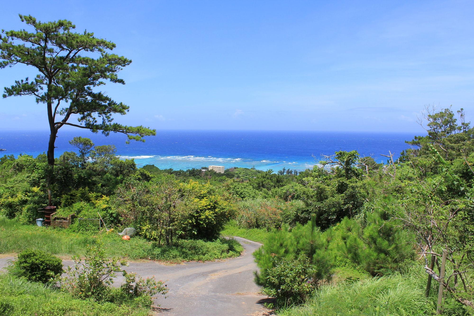 Panorama Ocean View Cottage Motobu Eksteriør billede