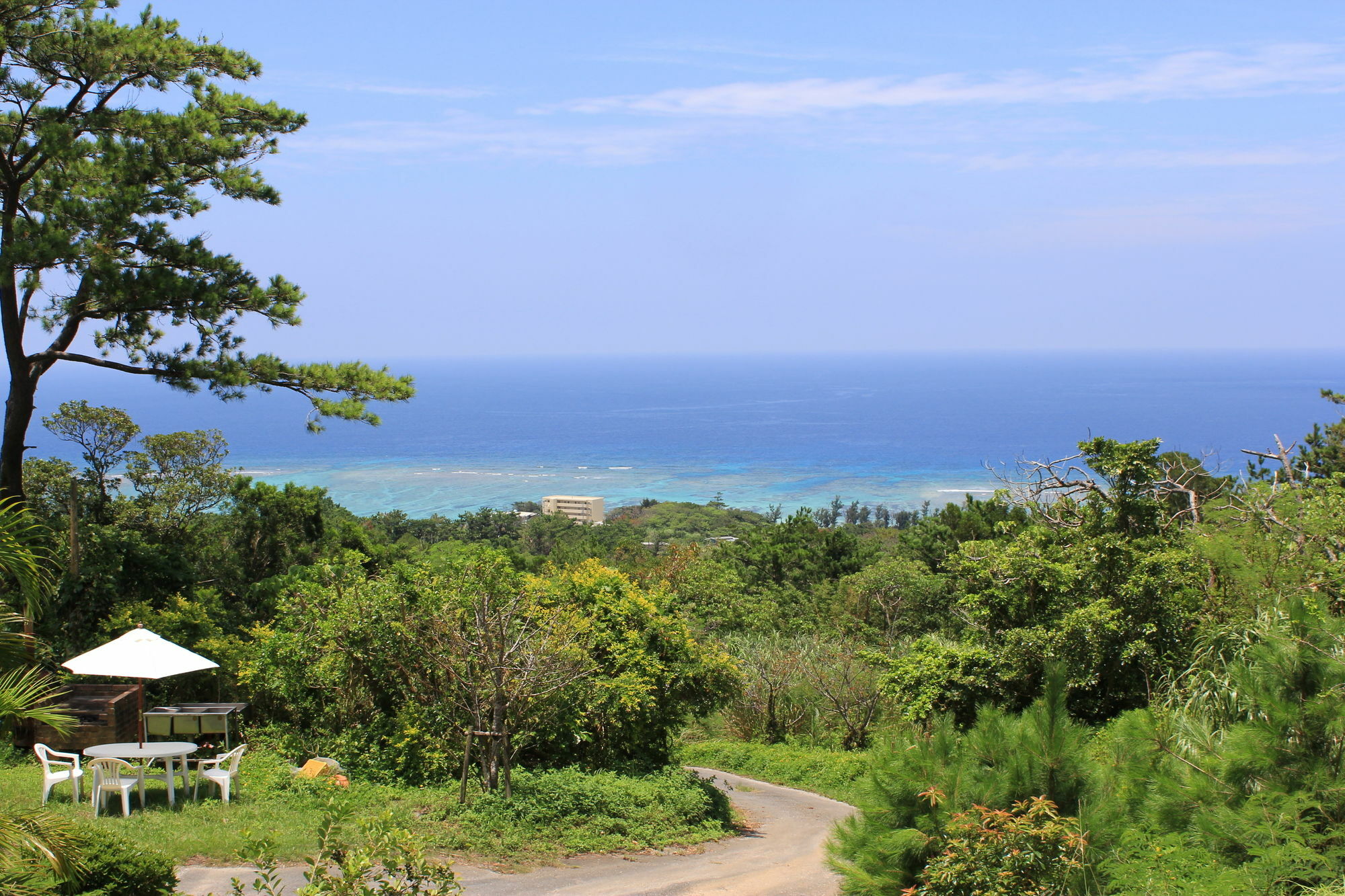 Panorama Ocean View Cottage Motobu Eksteriør billede